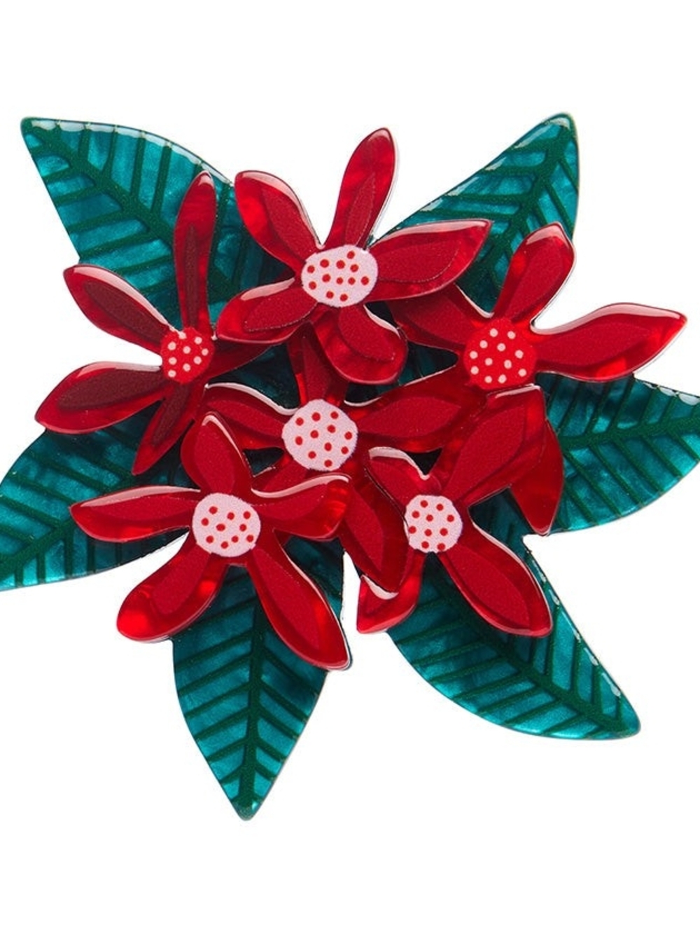 Erstwilder Dawn of December Brooch NIB